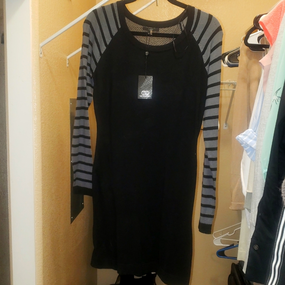 Black long sleeve Tart dress size small